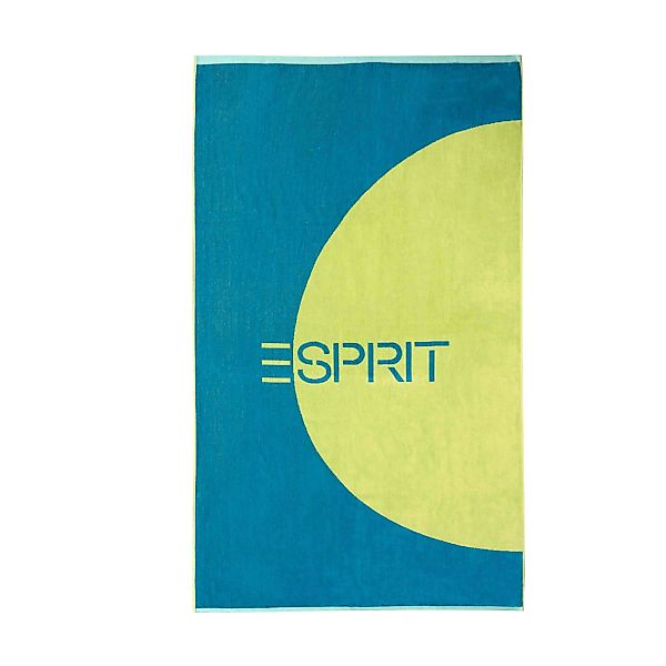 Esprit Strandtuch Circle Beach ocean blue - 002 100x180 cm günstig online kaufen
