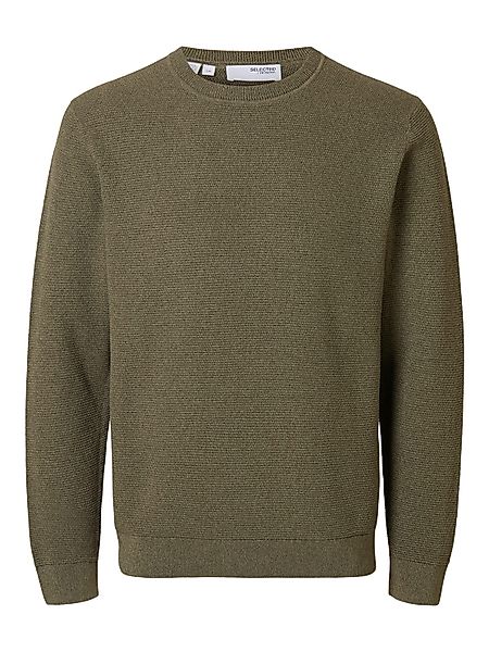 SELECTED HOMME Strickpullover SLHROSS aus Baumwolle günstig online kaufen