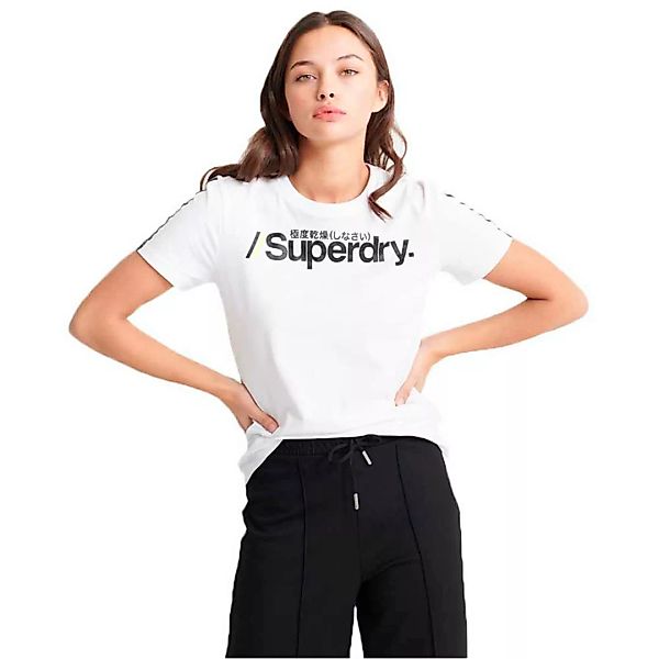 Superdry Swiss Logo Sport Kurzarm T-shirt XL Optic günstig online kaufen