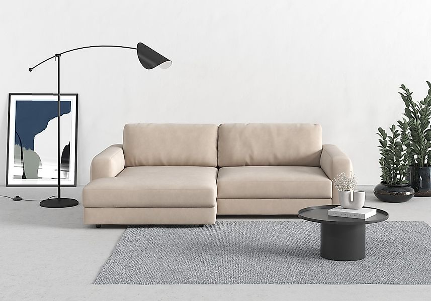 TRENDMANUFAKTUR Ecksofa "Bourbon, Designsofa mit tollem Sitzkomfort, L-Form günstig online kaufen