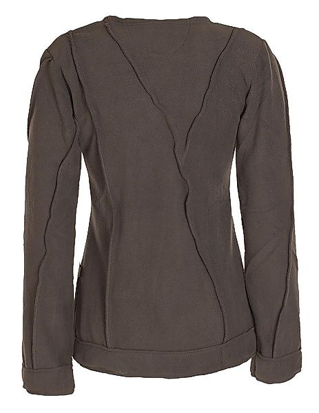 Vishes Fleecepullover Damen warmer Winterpullover Fleecepullover günstig online kaufen