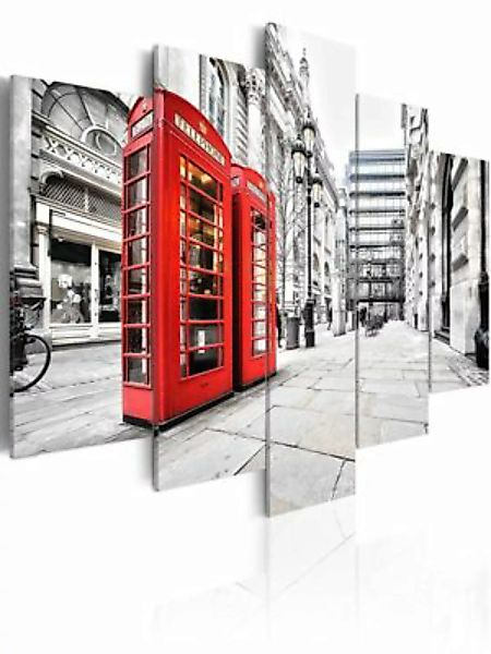 artgeist Wandbild Street of London mehrfarbig Gr. 200 x 100 günstig online kaufen