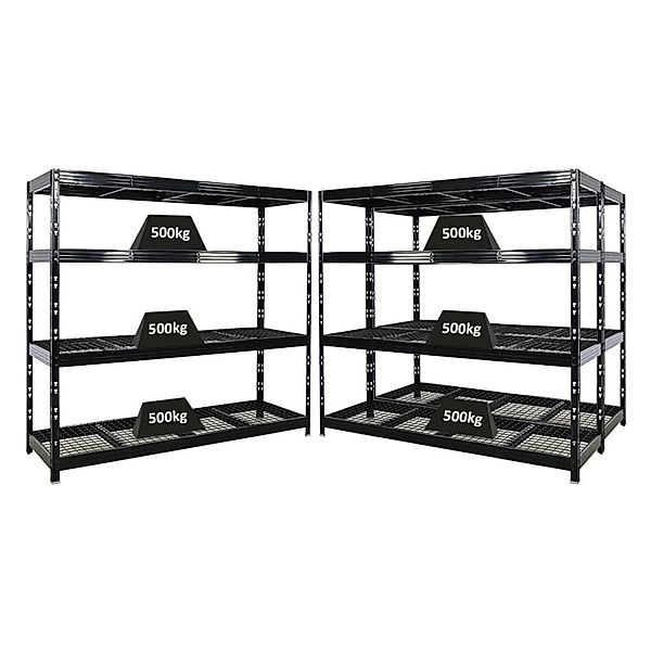 PROREGAL Mega Deal 3x Profi Schwerlastregal Rhino HxBxT 180x200x60cm 4 Gitt günstig online kaufen