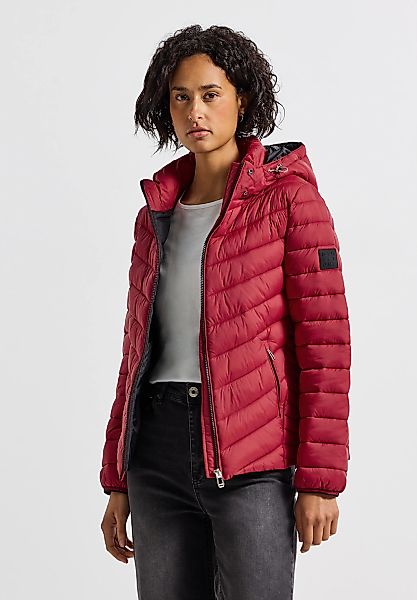 STREET ONE Steppjacke mit Kapuze mit Kapuze mit Gummizug günstig online kaufen