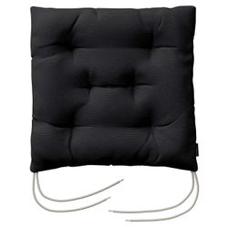 Stuhlkissen Thomas mit Bindeschnur, schwarz, 38 x 38 x 8 cm, Etna (705-00) günstig online kaufen