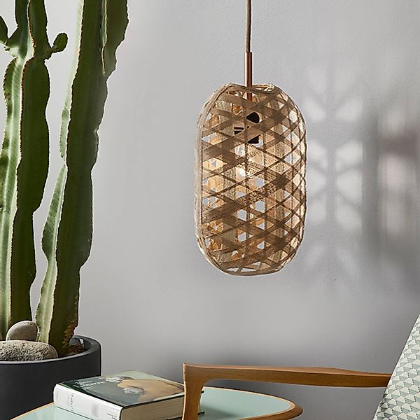 Forestier Capsule S Pendelleuchte, 36 cm, natur günstig online kaufen