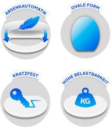 WENKO WC-Sitz Secura, aus Duroplast günstig online kaufen