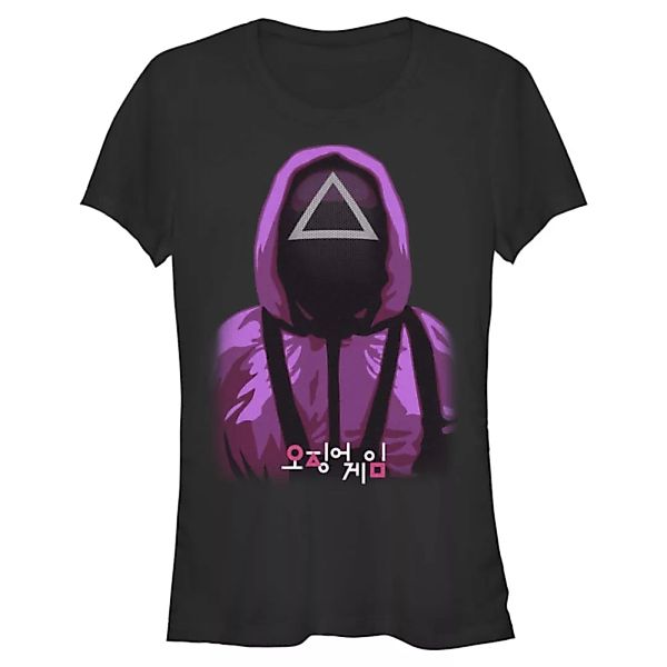 Netflix - Squid Game - Guard Triangle Guy - Frauen T-Shirt günstig online kaufen