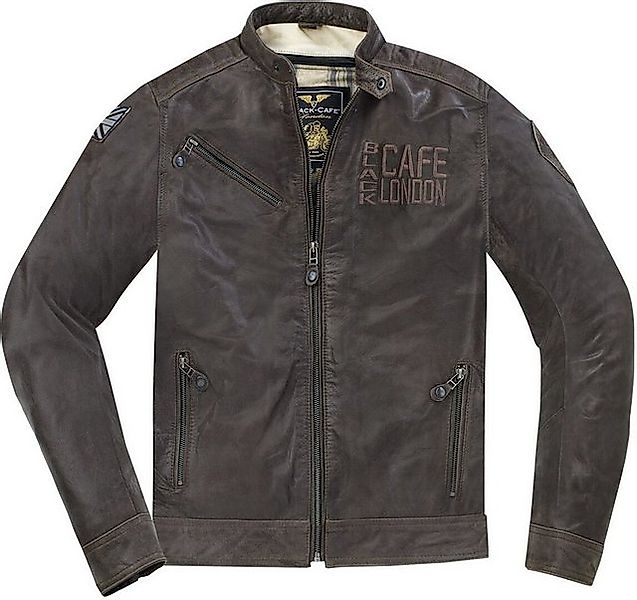 Black-Cafe London Motorradjacke Sydney Motorrad Lederjacke protektoren reiß günstig online kaufen