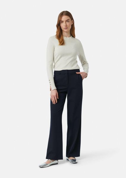 comma Chinos Hose Marlenehose aus elastischem günstig online kaufen