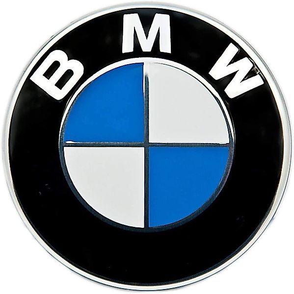 BMW Schlüsselanhänger BMW Plakette Klebefolie D=70MM günstig online kaufen