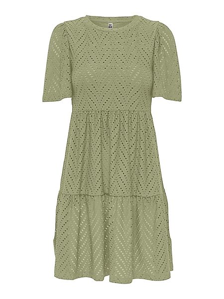 JACQUELINE de YONG Shirtkleid mit Lochstickerei günstig online kaufen