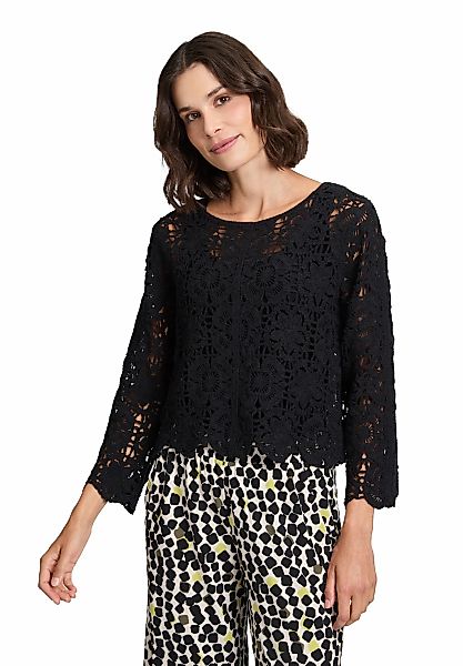 Betty Barclay Strickpullover "Damen mit U-Boot-Ausschnitt" 1 Stk. Häkelstic günstig online kaufen