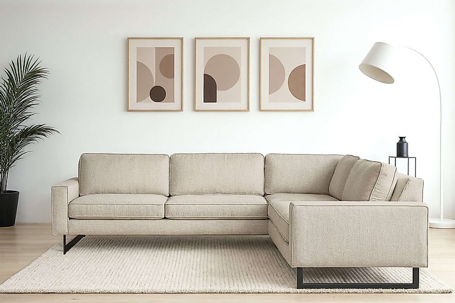 Places of Style Ecksofa Pinto, XXL, günstig online kaufen