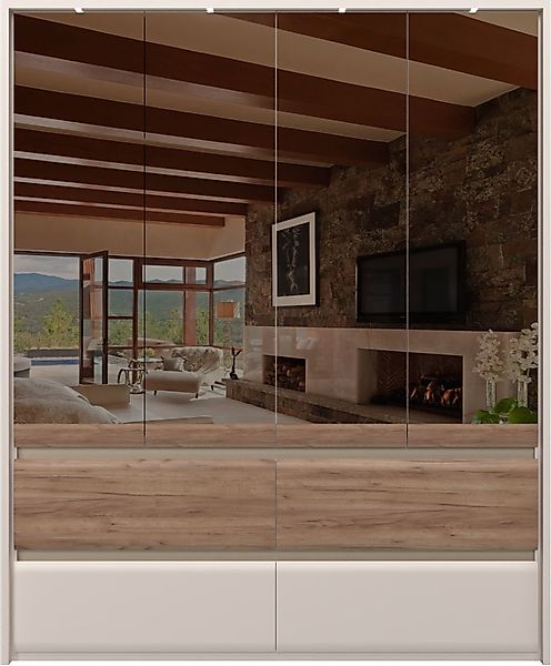 Places of Style Kleiderschrank "Invictus, UV lackiert, FSC-zertifiziert, gr günstig online kaufen
