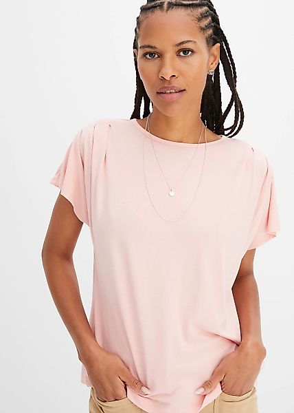 bonprix T-Shirt Oversize-Passform, Kurzarm, für Frühling und Sommer günstig online kaufen