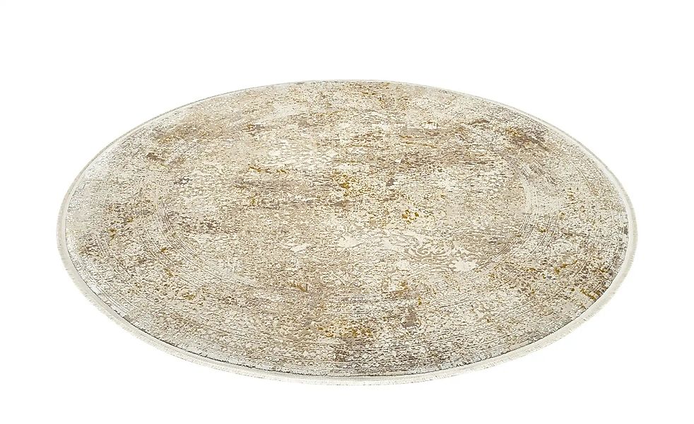 OCI DIE TEPPICHMARKE Teppich "BESTSELLER CAVA" rund 8 mm Höhe Glanz Viskose günstig online kaufen