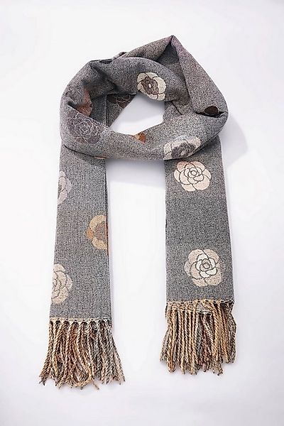 Goodman Design XXL-Schal Schal mit floralem Muster und weicher Wollmischung günstig online kaufen