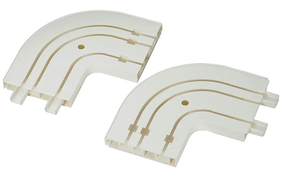 Mydeco VHS Rundbogen 3-Lauf   ¦ weiß ¦ Kunststoff ¦ Maße (cm): B: 17 H: 1,7 günstig online kaufen