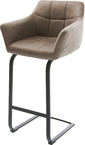 DELIFE Barhocker Yulo-Flex, Freischwinger flach Metall günstig online kaufen