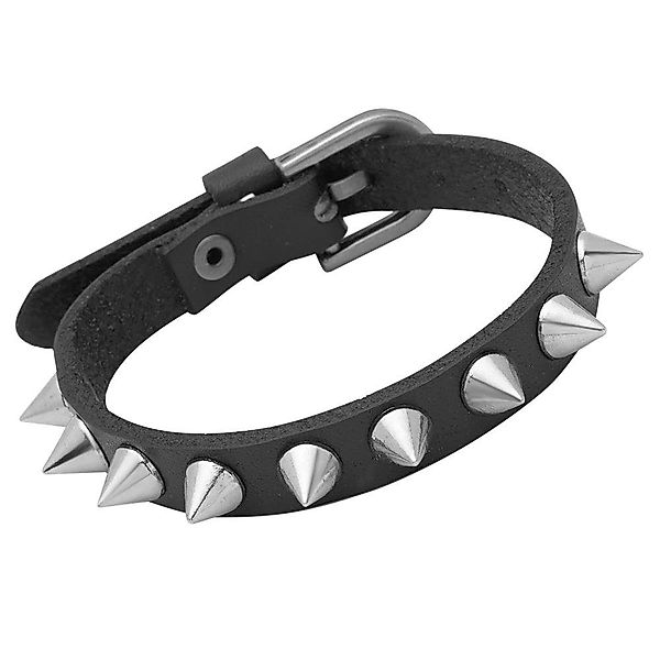 Unique Lederarmband Stachelarmband mit Spikes LB0347 günstig online kaufen