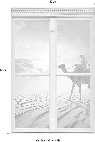 queence Wandsticker "Kamel in der Wüste" günstig online kaufen