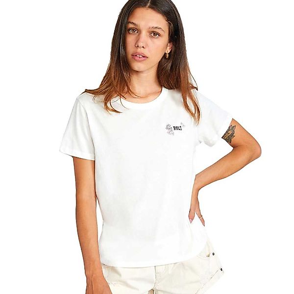 Rvca Peace Kurzärmeliges T-shirt L Vintage White günstig online kaufen