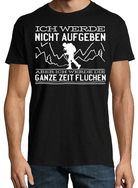 Youth Designz T-Shirt Nicht Aufgeben Wandern günstig online kaufen
