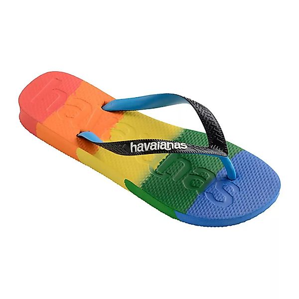 Havaianas Top Logomania Multicolor Flip-flops EU 43-44 Gradient Rainbow günstig online kaufen