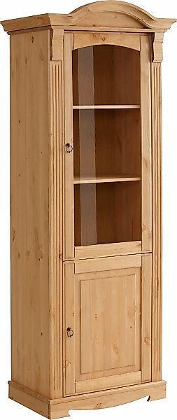 OTTO home Vitrine "Anna" Gesamtmaße (B/T/H): ca. 66/46/188 cm, mit Glastür, günstig online kaufen