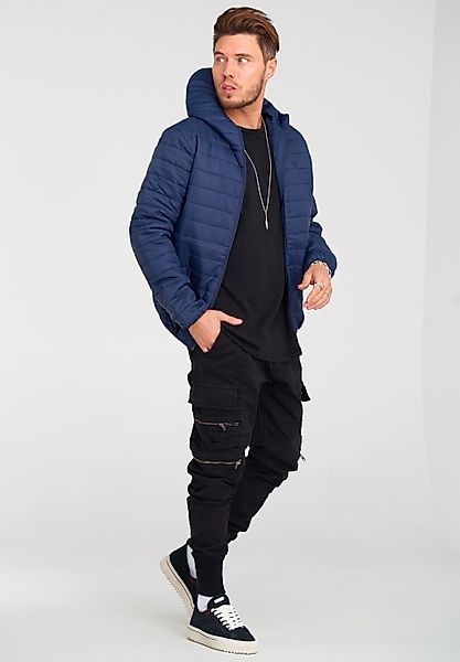 behype Steppjacke "JANNOS" mit wärmender Kapuze günstig online kaufen
