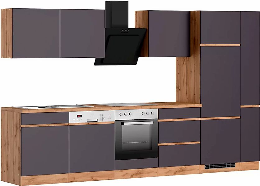 KOCHSTATION Küchenzeile "KS-Riesa", Stellbreite 330 cm, wahlweise mit oder günstig online kaufen
