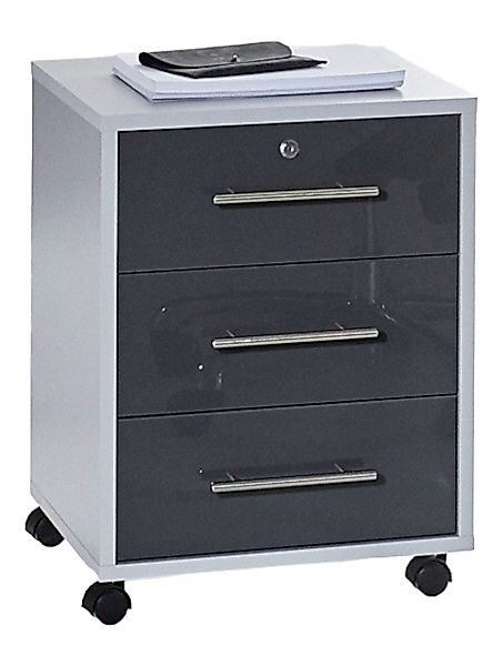 moebel-dich-auf Rollcontainer OFFICE EDITION, Metallgriffe, 1 günstig online kaufen