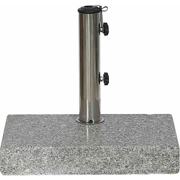 Siena Garden Balkon Granitständer 25 kg 45 cm x 28 cm x 7,5 cm Grau günstig online kaufen