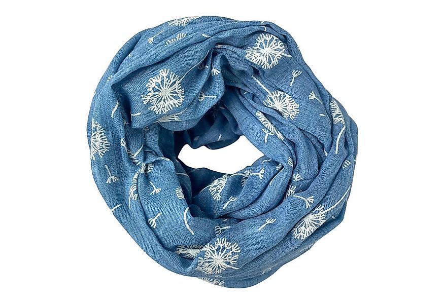 Taschen4life Loop Damen Sommer Schal SS-731 mit Pusteblumen print, Trend Mu günstig online kaufen