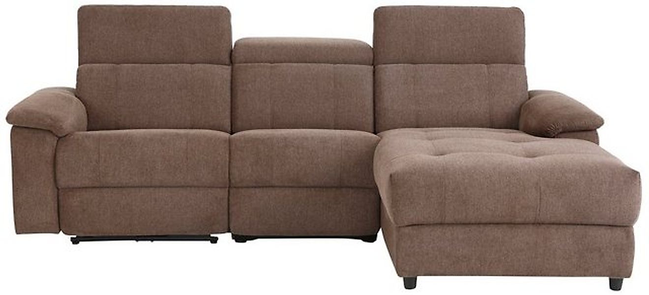 Home affaire Ecksofa Binado, L-Form, mit manueller oder elektrischer Relaxf günstig online kaufen