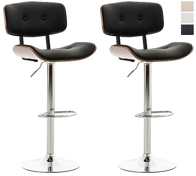 CLP Barhocker Sarnia Kunstleder (2er Set, günstig online kaufen