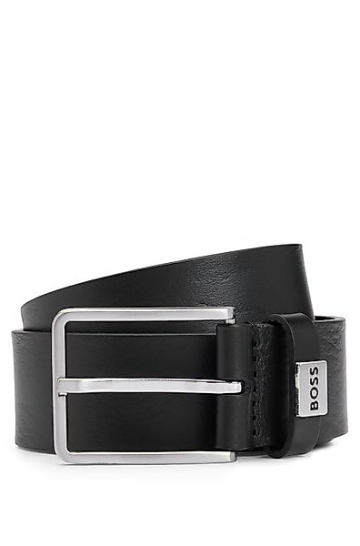 BOSS Ledergürtel Elio_Sz35 mit Markenlabel von günstig online kaufen