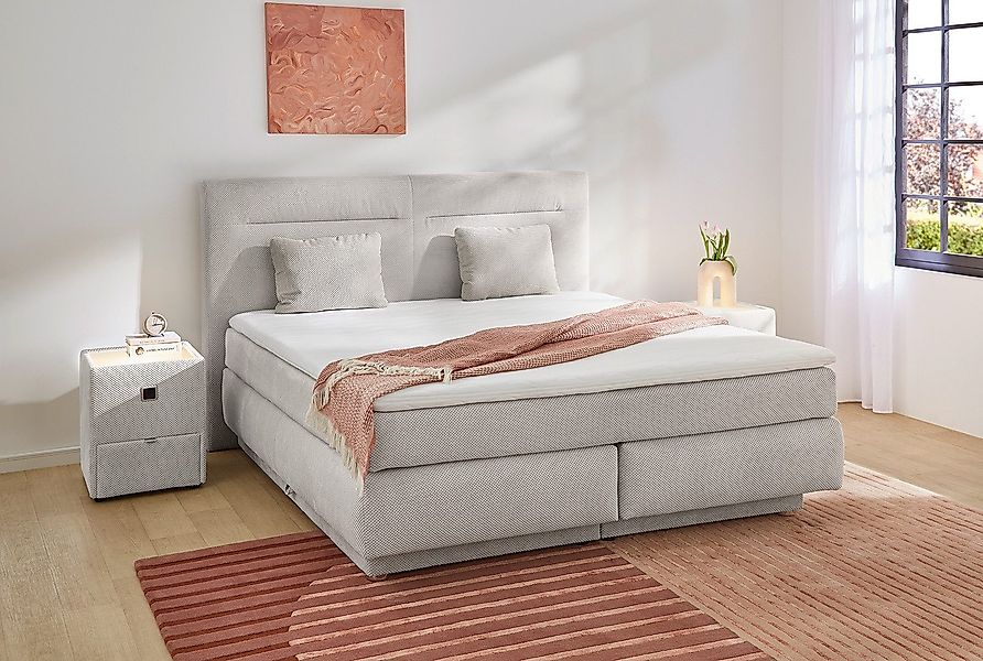 Jockenhöfer Gruppe Boxspringbett "Simone, inklusive großem Stauraum/Bettkas günstig online kaufen