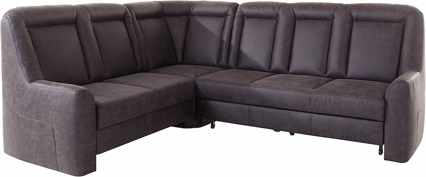 sit&more Ecksofa »Melissa L-Form«, klassisches Polsterprogramm, wahlweise B günstig online kaufen