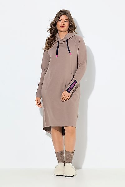 Laurasøn Midikleid SweatkleidKapuze Langarm günstig online kaufen