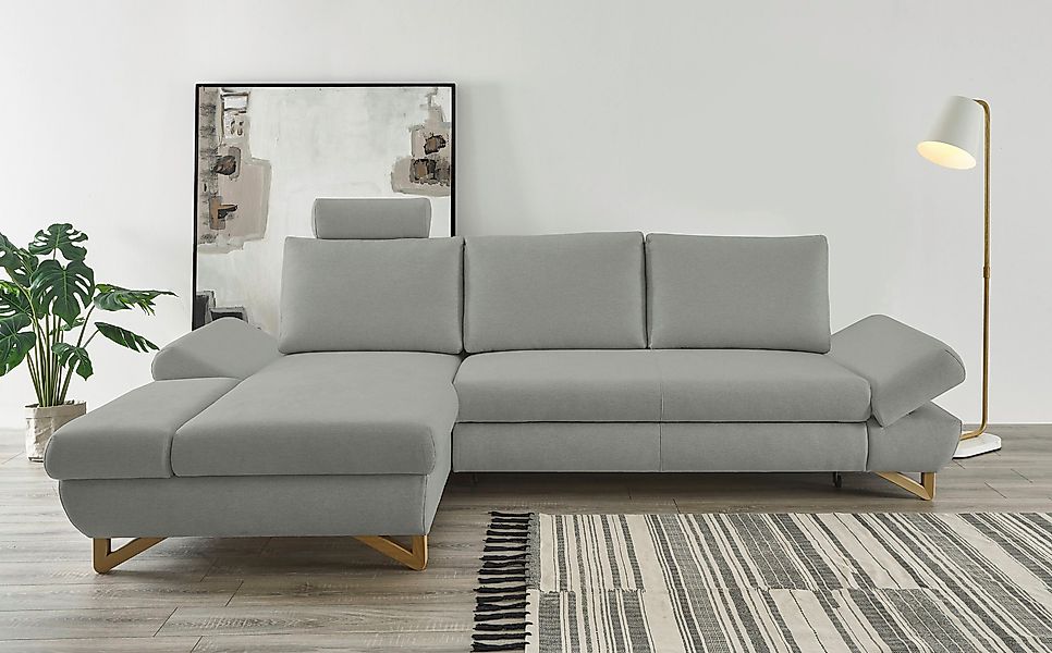 Home affaire Schlafsofa City/Giron, komfortable Bettfunktion günstig online kaufen
