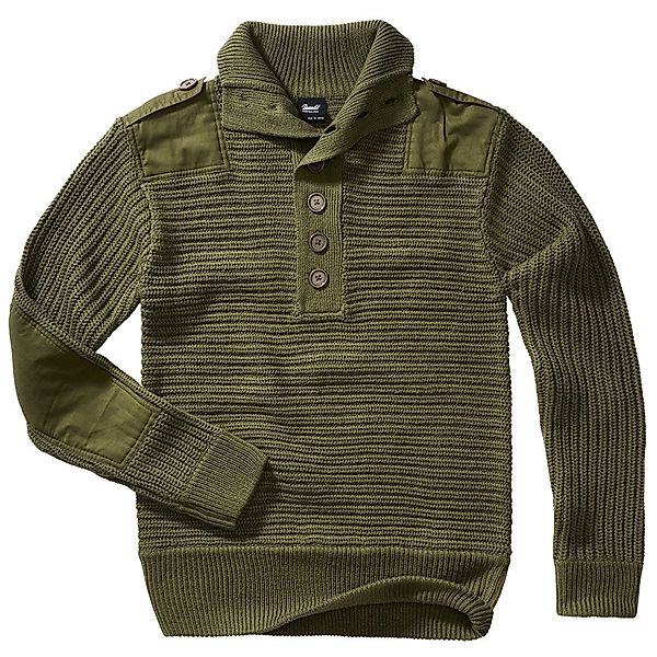 Brandit Alpin Stehkragen Sweater 5XL Olive günstig online kaufen