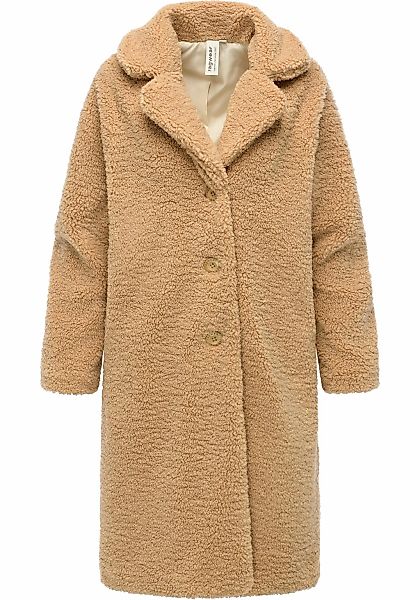 Ragwear Fellimitatmantel "Tedyco YOUMODO", flauschige Übergangsjacke aus ku günstig online kaufen