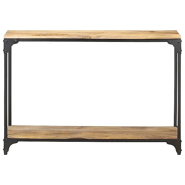 vidaXL Konsolentisch 110x30x75 cm Massivholz Mango günstig online kaufen