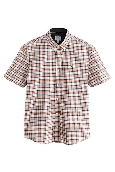 Next Kurzarmhemd Oxford-Kurzarmhemd mit Karomuster (1-tlg) günstig online kaufen