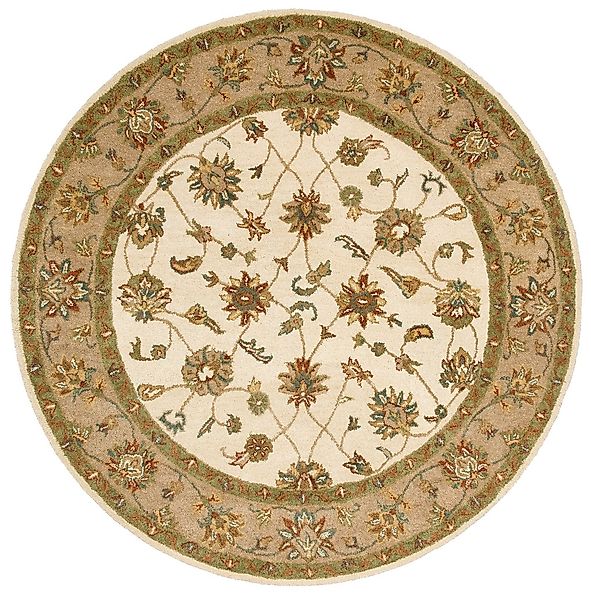 my home Wollteppich »Sahil«, rund, 14 mm Höhe, reine Wolle, Orient-Optik, i günstig online kaufen