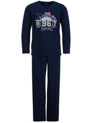 Henry Terre Schlafanzug Pyjama Set Langarm günstig online kaufen