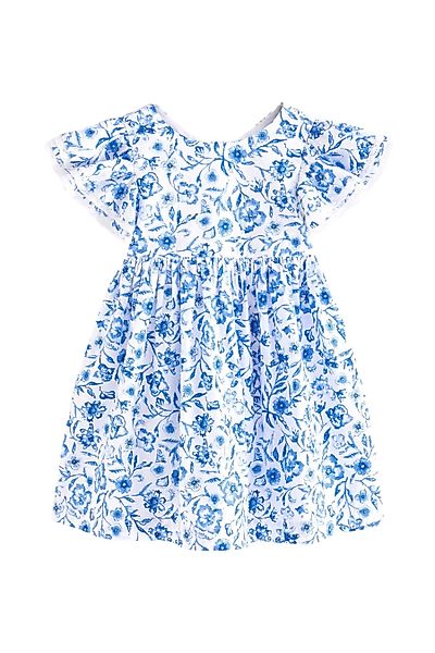 Next Sommerkleid Kleid mit Flügelärmeln aus günstig online kaufen