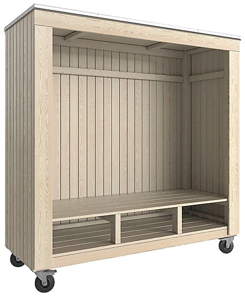 PLUS Gartenhaus "Loungehaus SIESTA Sommerly" 179x67x183 cm günstig online kaufen